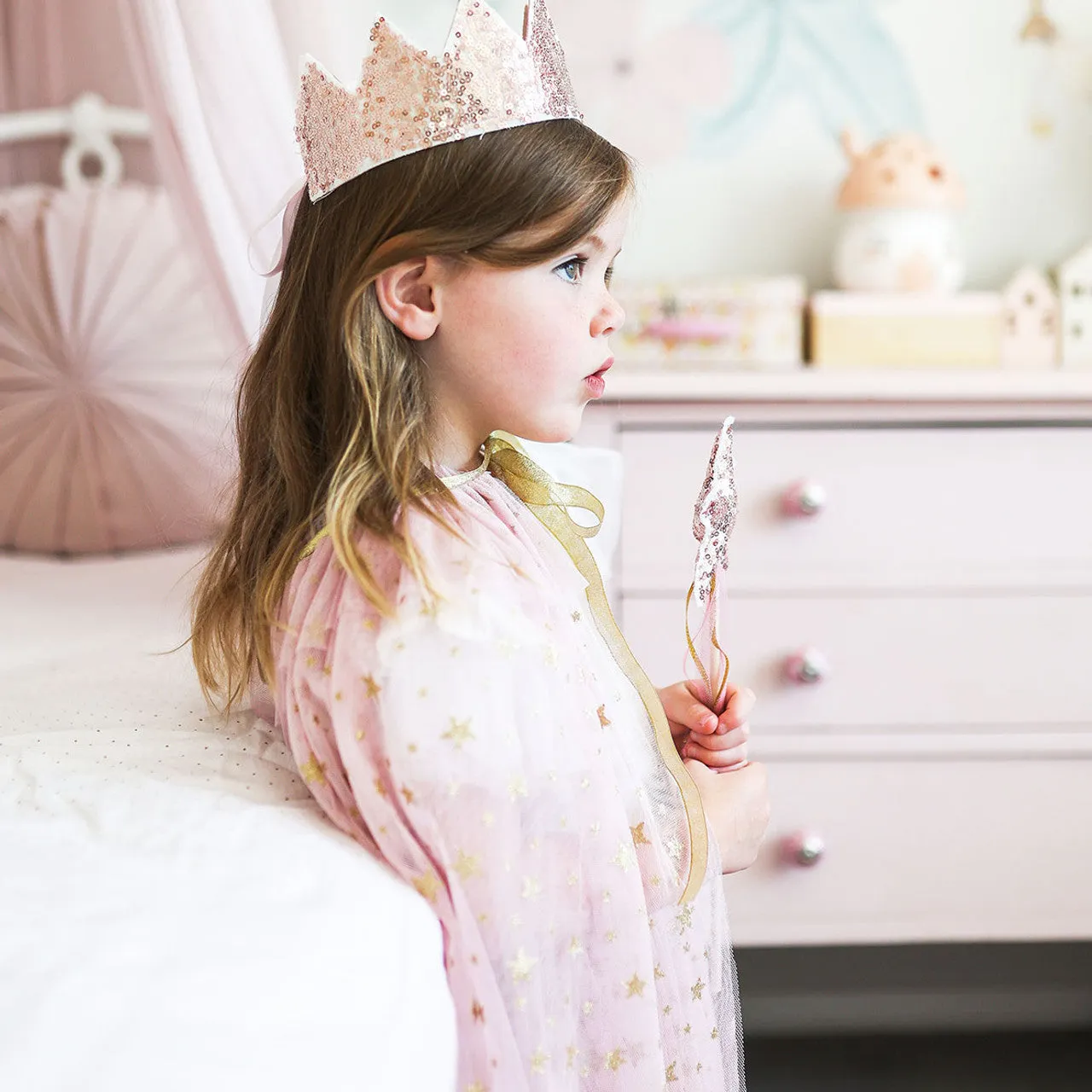 Alimrose Cape | Blush Gold Star