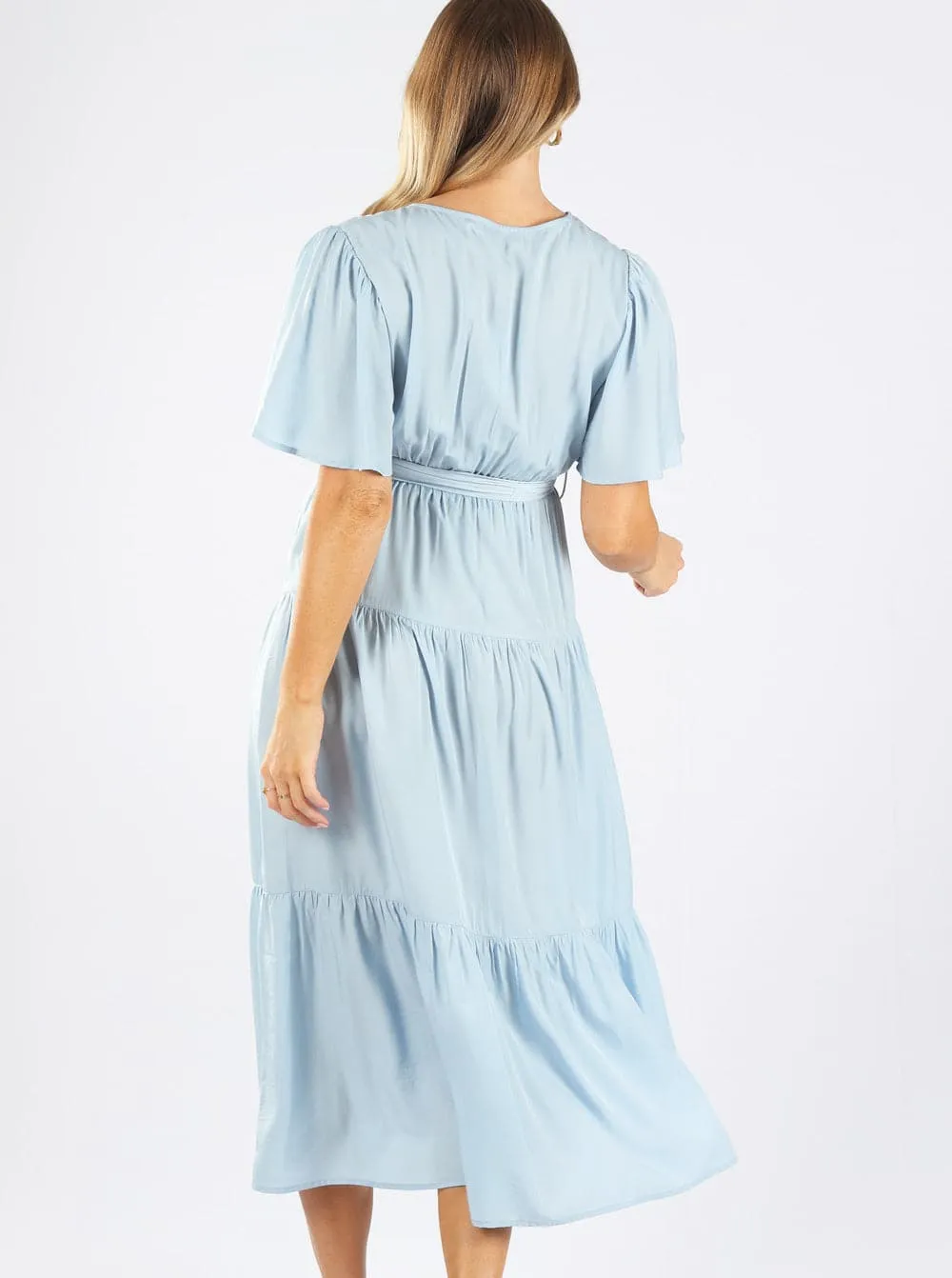 Cara Maternity Blue Dress
