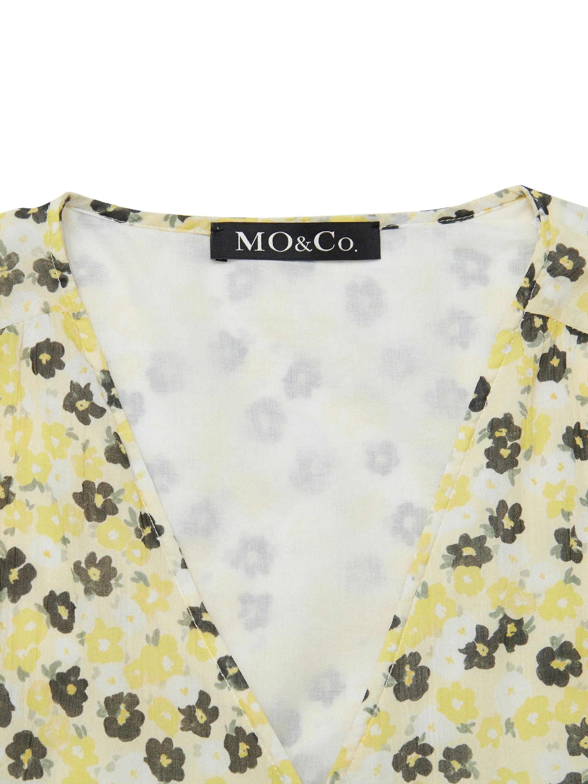 Cotton Floral Print Dress
