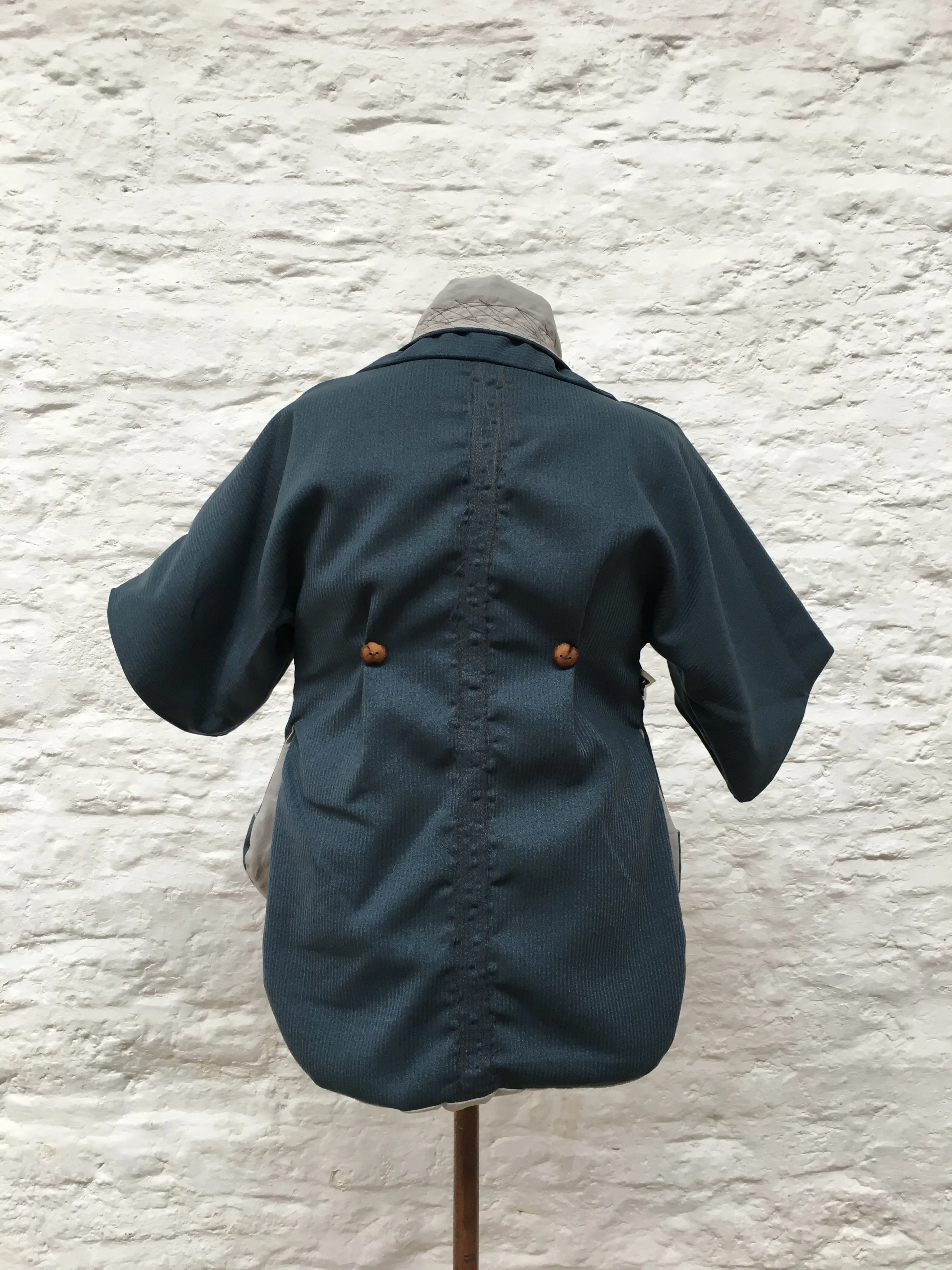 Lined Tailed Jacket | Blue