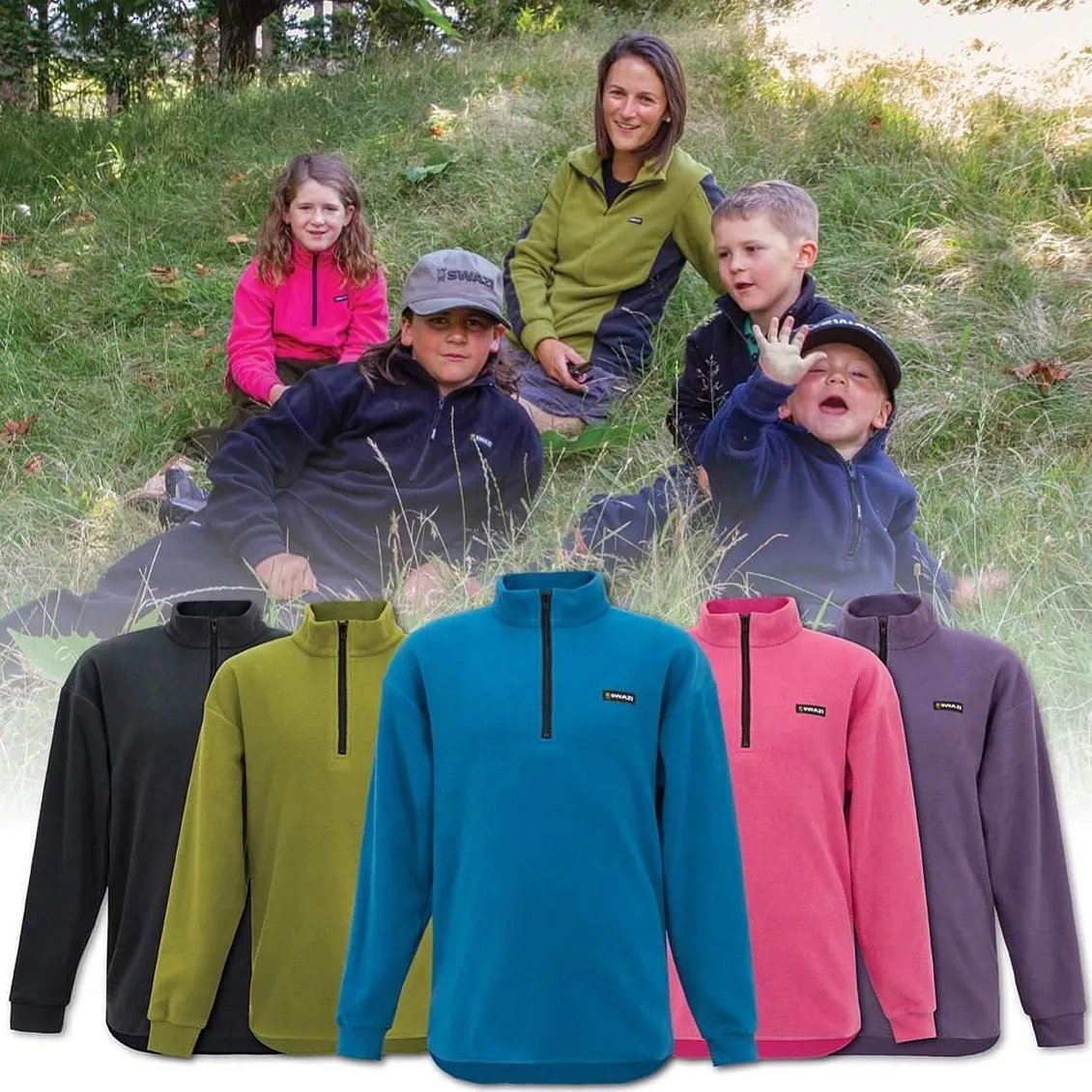 Swazi Kids Micro Shirt - Iron Sand
